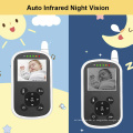 Música Temperatura Visão noturna Ir Baby Monitor Câmera